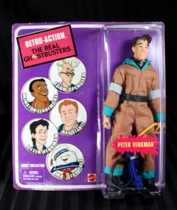 The Real Ghostbusters 2010 Retro Action PETER VENKMAN Action Figure - NOS SEALED - Picture 1 of 10