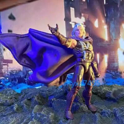 Фиолетовый проводной плащ 1/12 плащ для фигурок Marvel X-men Magneto Legends аксессуары - Изображение 1 из 4