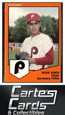 Reggie Garcia 1989 ProCards Minor League Team Sets #1039  Spartanburg Phillies