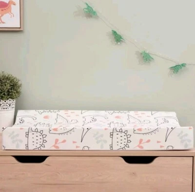 Clair de Lune Jungle Dream Anti-Roll  Wedge Baby Changing Mat 69 x 44cm - Image 1 of 4
