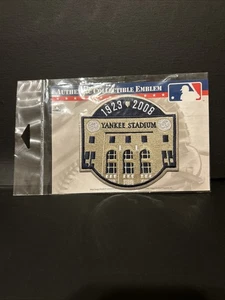 Parche del Yankee Stadium 1923 2008 temporada final MLB auténtico emblema coleccionable - Imagen 1 de 2