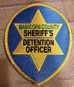 Patch ufficiale detenzione sceriffo AZ Maricopa County Arizona - Foto 1 di 1