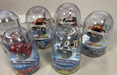 MRC Turbo Mini Fit Racers 1:64 Lot Of 5 Radio Control Cars New + Bonus! - Image 1 of 4