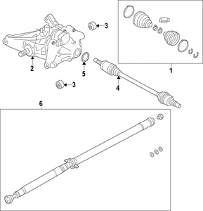 Genuine Land-Rover Axle Assembly LR156318 - Bild 1 von 1