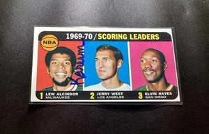 1970 Topps #1 Kareem Abdul-Jabbar BAS Beckett Signed Auto NBA Scoring Leaders - Picture 1 of 4