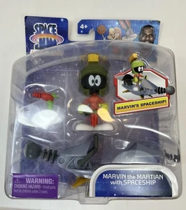 Space Jam Marvin der Marsianer mit Raumschiff Spielzeug im Paket  - Bild 1 von 6