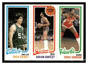 1980-81 Topps #26 / 40 / 234 Rick Robey / Adrian Dantley / Eddie Johnson - Picture 1 of 2
