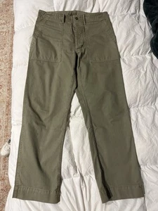 Ralph Lauren RRL Herringbone Utility Pant 30x30 - Picture 1 of 6