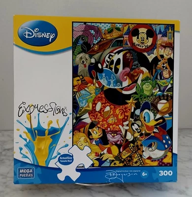 TOTALMENTE NUEVO Mickey Mouse "Leyendas" 2010 Mega Marcas Big Piece Puzzle 300 piezas  Foto 1 de 4