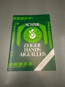 Schar Uhr Teilekatalog 1976 - Bild 1 von 9