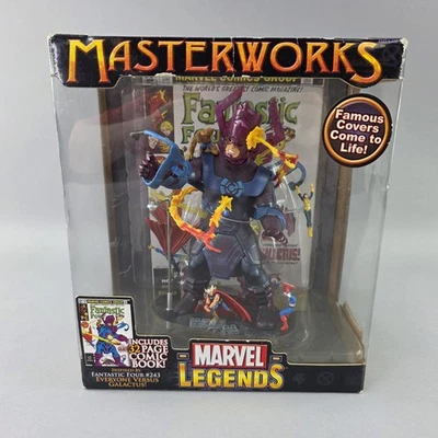 Figura Estatua Galactus Obras Maestras Marvel Legends Cuatro Fantásticos ToyBiz 2006 Foto 1 de 4