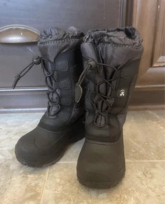 Botas de nieve Kamik Kids PAC, talla 11T, impermeables Foto 1 de 4