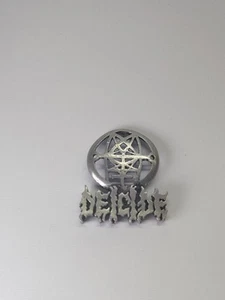 SEHR SELTENER Vintage 1992 DEICIDE Pin. Heavy Metal Merchandise - Bild 1 von 3