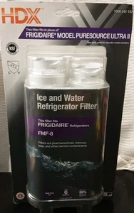 Paquete de 2 filtros de repuesto para refrigerador HDX FMF-8 para Frigidaire (caja nueva abierta) - Imagen 1 de 2