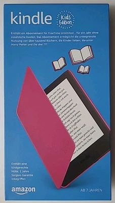 Amazon Kindle Kids Edition (10th Generation) 8GB, WLAN, 6Zoll - Schwarz mit... - Bild 1 von 2