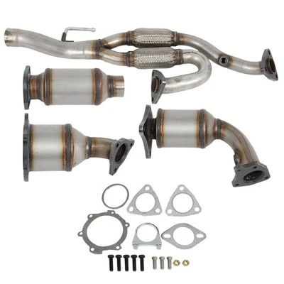 Juego de tres catalíticos para Nissan Quest 2004-2009|2004-2006 Nissan Máxima 3,5 LEPA Foto 1 de 4