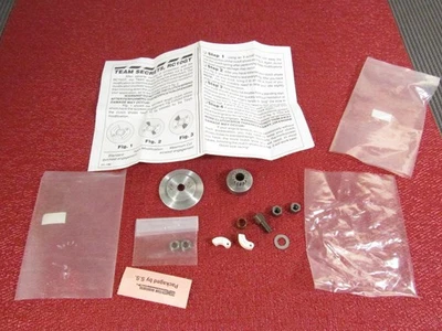 Vintage Associated RC10 GT 15T Clutch Bell Set, Flywheel, Shoe, Nut, Bearing New - Image 1 of 4