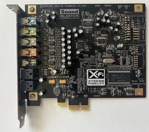 Creative Labs Sound Blaster X-Fi TITANIUM SB0880 Sound Card - Picture 1 of 6