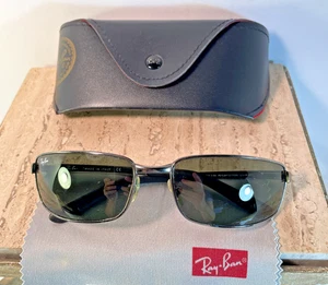 Ray-Ban RB3194 PS Flight Extreme Sunglasses Metal 62-17 004 Silver with Case - Picture 1 of 14