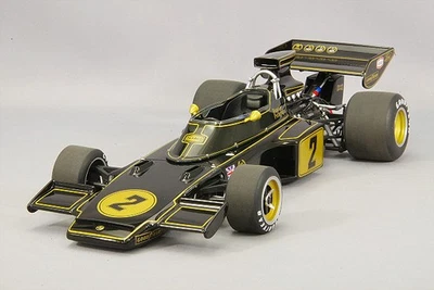 AUTOart 87329 Lotus 72E GP Francese 1973 Ronnie Peterson #2 1/18 Composito Nero - Immagine 1 di 4