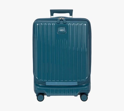 NEW Bric's Positano 21" Spinner w/Pocket Carry-on in Sea Green - Image 1 of 4