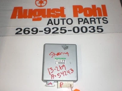 10 11 12 LEXUS RX350 MÓDULO DE CONTROL DE DIRECCIÓN ASISTIDA NÚMERO DE PIEZA 89650-0E010 Foto 1 de 4