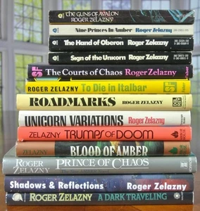 ROGER ZELAZNY Hardcover & Paperback Books FANTASY Science Fiction U PICK - Picture 1 of 14