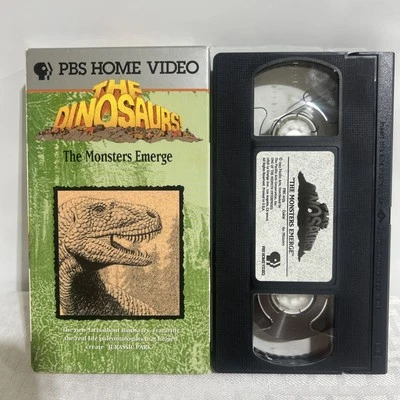 The Dinosaurs! - THE MONSTERS EMERGE (VHS, 1993) PBS Home Video - Image 1 of 4