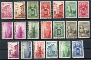 [G41.497] Monaco 1939-41 good set MNH VF stamps $100 - Picture 1 of 1