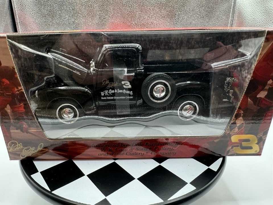 Talheres JADA FROST DALE GAINHARDT 1953 CHEVY TRUCK #3 COM ESTOJO XX FACA-NOVO NA CAIXA - Imagem 1 de 4