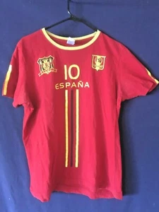 Spanien WM 2010 Südafrika Trikot L Espana #10 Cesc Fabregas Nationalmannschaft - Bild 1 von 4