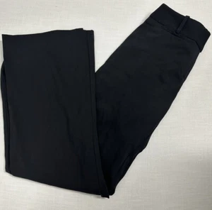 Veronika Maine Women Black Wool Dress Pants Straight Leg Size S 8 Business - Picture 1 of 6