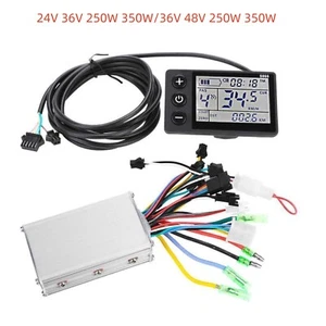 24-48V 250W 350W E-Bike Brushless Controller LCD Display für Elektroroller - Bild 1 von 13