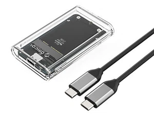 ORICO USB 3.0 mSATA SSD Enclosure mSATA 3050 SSD Adapter with USB C to C Cable - Picture 1 of 9