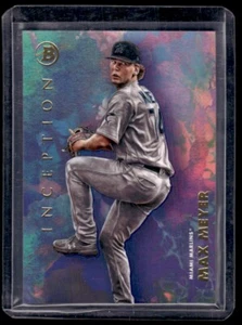 2021 Bowman Inception Max Meyer #21 Miami Marlins - Picture 1 of 2