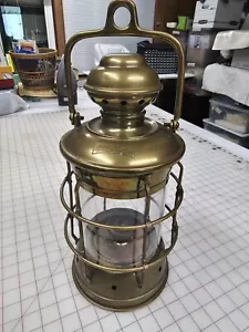 Antique Naval Ship Lantern - Picture 1 of 15