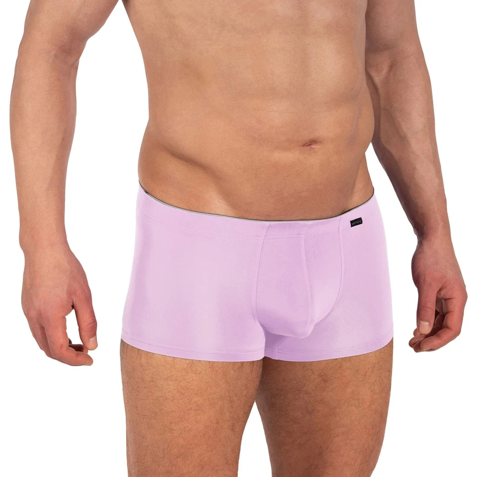 Mini Pantalón Olaf Benz ROJO 2331 para hombre ropa interior boxer corto macho baúl corto sedoso Foto 1 de 1