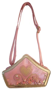 Disney Authentische Prinzessin Krone Mode Umhängetasche Mädchen Rosa Pailletten - Bild 1 von 5