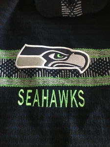 NEW SEATTLE SEAHAWKS Logo MEXICAN Style Cotton BACK PACK/TOTE BAG - Picture 1 of 4