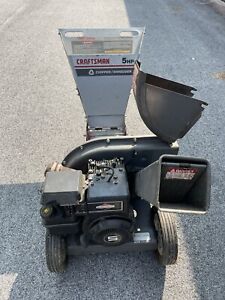 Craftsman Wood Chipper Shredder Combo. Used Condition. Recently Serviced. 5hp.