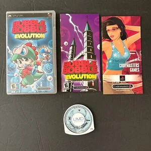 PSP Bubble Bobble Evolution CIB komplett in Box Handbuch getestet funktioniert Videospiel - Bild 1 von 5