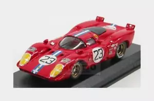 1:43 BEST Ferrari 312P Coupe #23 Sebring 1970 Chinetti Jr. Adamowicz Red BE9449 - Picture 1 of 2
