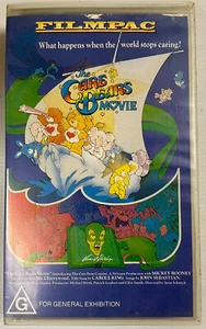 The Care Bears Movie VHS Video Cassette Tape PAL G 1989 Clear Small Box - Imagen 1 de 24