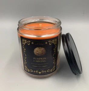 Bath & Body Works Pumpkin Carving Single Wick Scented Candle Single 7 Oz #3000D - Picture 1 of 1