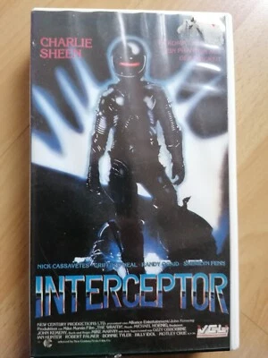 VHS Rarität:  INTERCEPTOR (1986)  MIT CHARLIE SHEEN - Bild 1 von 2