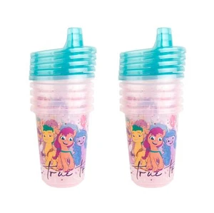 My Little Pony Toddler Sippy Cups Set of 10 BPA Free Spill Proof Travel Cups - Picture 1 of 6