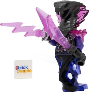 LEGO Ninjago Cristalizada General Aspheera Minifigura Espada Vengestone - Imagen 1 de 5
