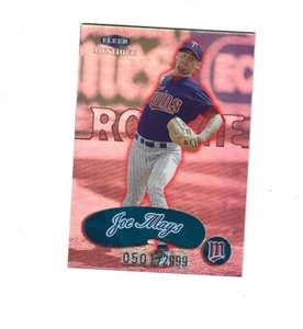 Fleer Mystique #137 1999 Joe Mays PROS RC/2999 Minnesota Twins - Imagen 1 de 1