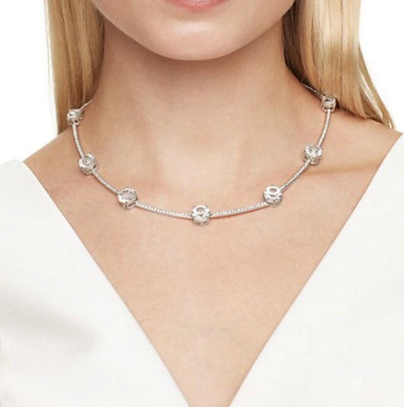 $198 Kate Spade Clink of Ice Declaración Collar Corto Collar A47 Foto 1 de 1