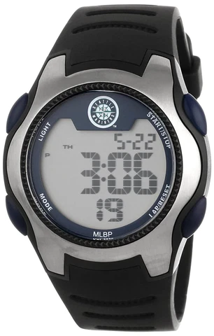 Seattle Mariners Training Camp Game Time Digital Watch NEW - CLEARANCE Cover